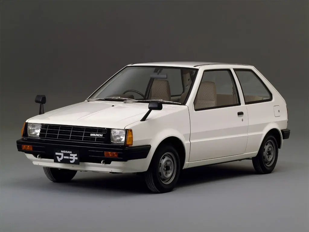 Nissan March (K10) 1 поколение, хэтчбек 3 дв. (10.1982 - 01.1985)